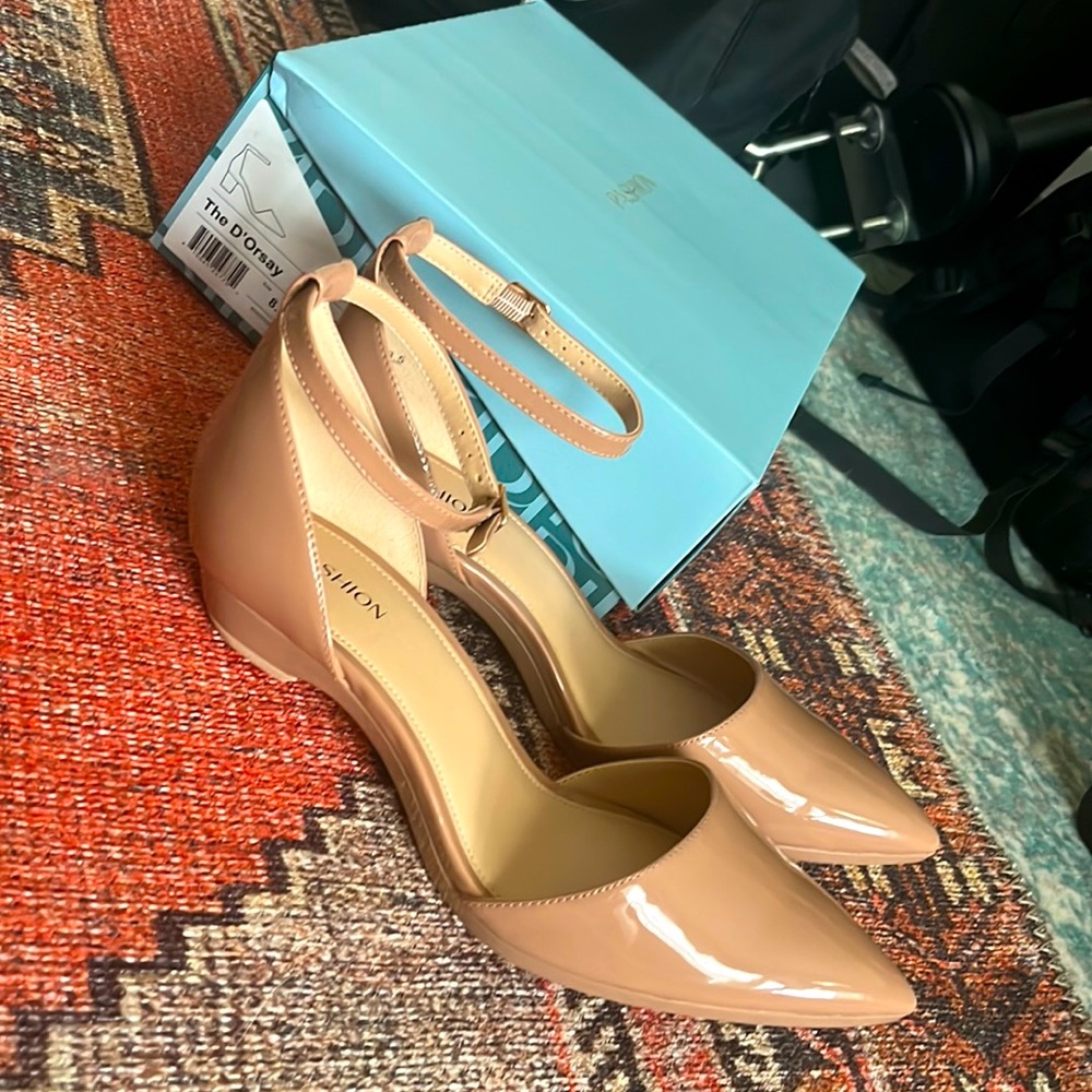 Pashion D’Orsay Convertible Flats to Heels